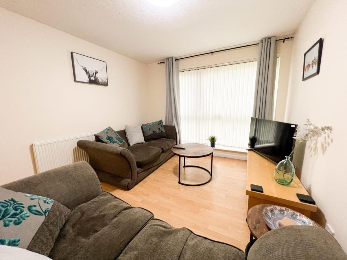 2 Bedroom - River Clyde Home - Parking Глазго Экстерьер фото